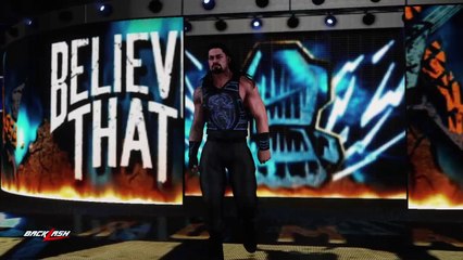 WWE 2K18 Backlash 2018  Roman Reings Vs Samoa Joe Universal Championship Match