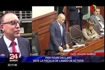 Caso Joaquín Ramírez: Pier Figari declaró ante Fiscalía de Lavado de Activos