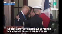 Les images de l'arrivée d'Emmanuel Macron à la Maison Blanche