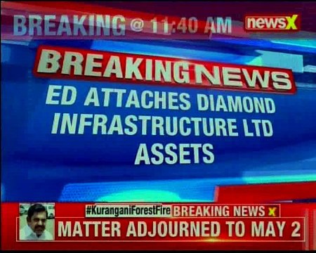 ED attaches Diamond Infrastructure ltd assets worth Rs 1122 crore