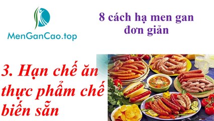 Thuốc Trị Men Gan Tăng Cao - khoibenhgan.com