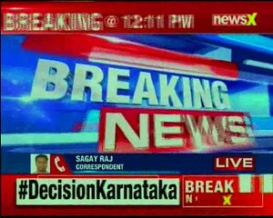 Karnataka polls Protests after BJP leaders' closed-door meet