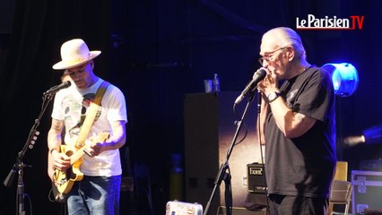 En répétition avec Ben Harper et Charlie Musselwhite à la Cigale