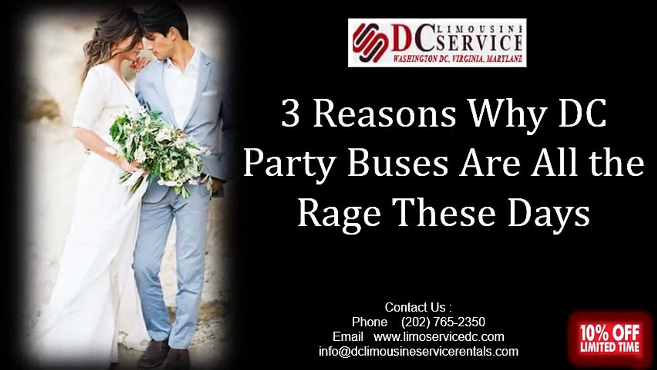 3 Reasons Why DC Party Buses Are All the Rage These Days