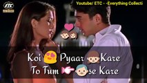 Koi Pyaar Kare To Tumse Kare [ Mohabbatein]Romantic Whatsapp Status Video