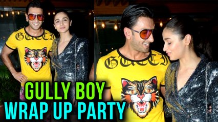 Alia Bhatt and Ranveer Singh's Gully Boy Wrap Up Party In Mumbai