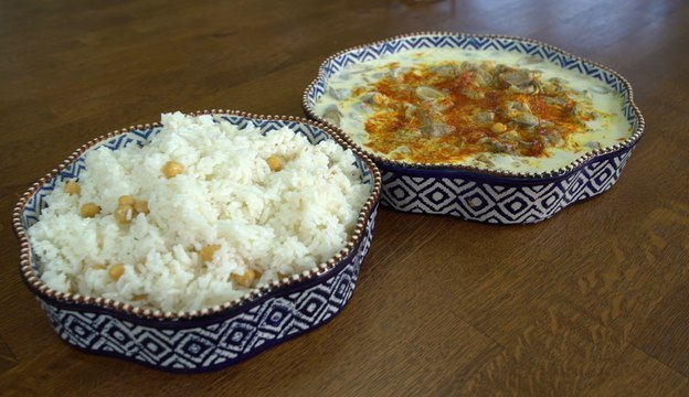 Çağla Yemeği ve Nohutlu Pilav Tarifi