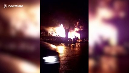 Arson suspect arrested in karaoke bar fire that killed 18