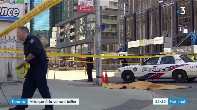 Toronto : une attaque à la voiture-bélier fait au moins dix morts