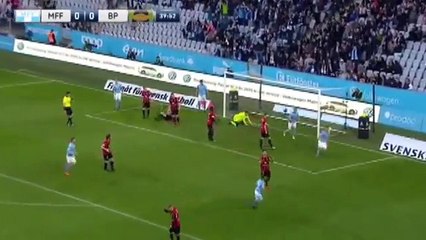 Malmoe 1:0 Brommapojkarna (Sweden. Allsvenskan. 23 April 2018)