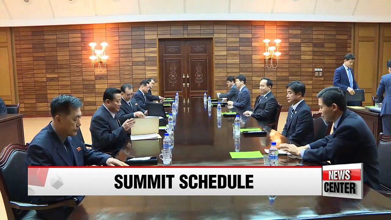 Outline of 2018 Inter-Korean summit scheduled released