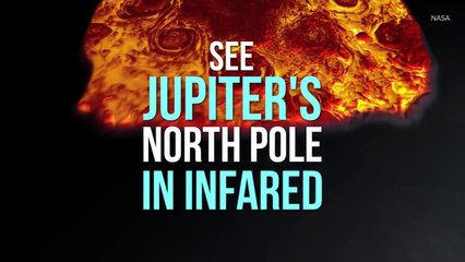 See Jupiter's massive storms in infared