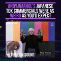 Andy Warhol's weird cassette commercials