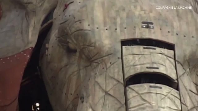 These giant robotic animals are interactive