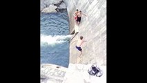 Funny Videos _ Amazing.!! Walking on Slope Wall