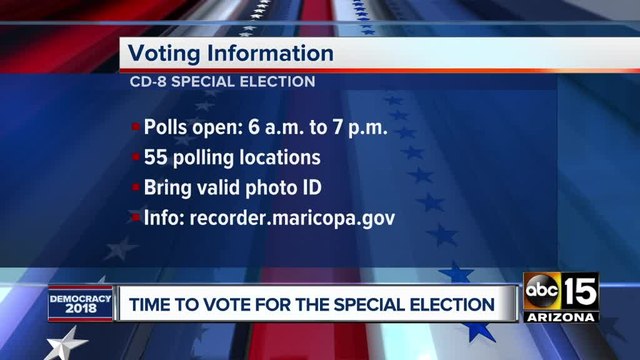 Top stories: Arizona special election day, wildfire near Williams, Sky Harbor hiring fair