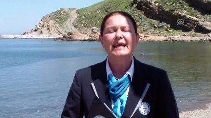 'Akvaryum adam' su altında hedef yükseltti - ÇANAKKALE