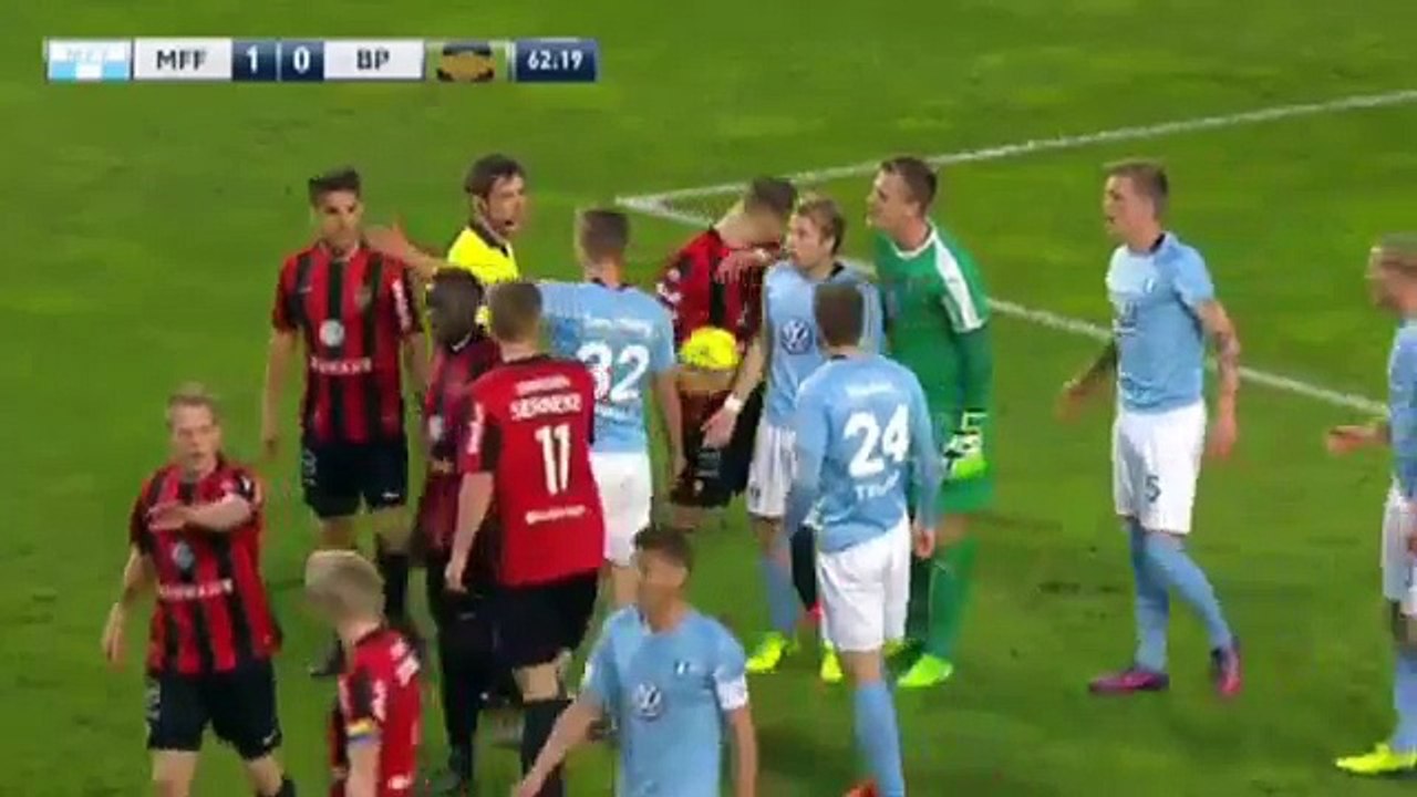 Malmoe 1:1 Brommapojkarna (Sweden. Allsvenskan. 23 April 2018)