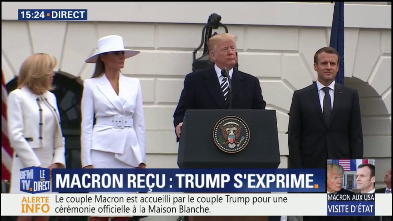 "L’extraordinaire amitié que nous avons développé cette année montre à quel point nos nations sont unies", lance Trump