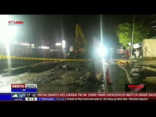 Pipa Gas Bocor Akibat Proyek 6 Ruas Tol Dalam Kota
