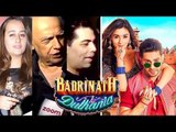 बॉलीवुड सेलेब रिव्यु Of Badrinath Ki Dulhaniya | Karan Johar, Alia Bhatt, Varun Dhawan