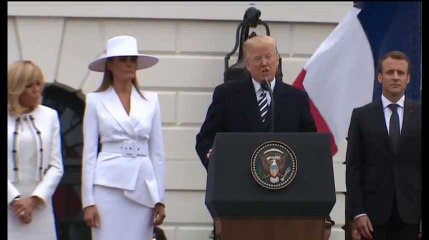 L'hommage de Trump à Arnaud Beltrame