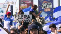 Multitudinaria marcha aumenta presión en Nicaragua