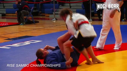 GIRLS GRAPPLING: Danielle Kelly vs Shannon Dixon REMASTERED Classic • RISE Sambo Championships 03.21.15