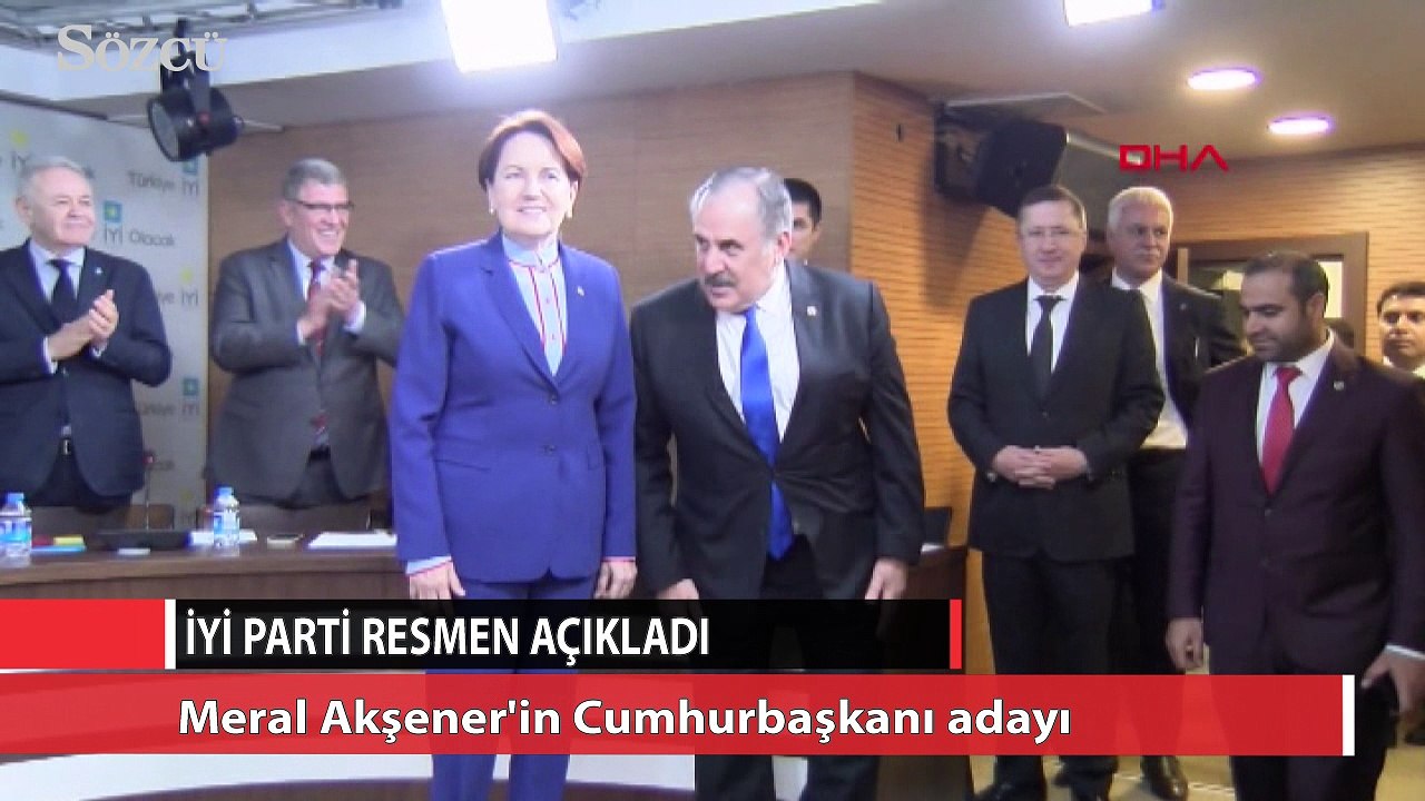 İYİ Parti resmen açıkladı