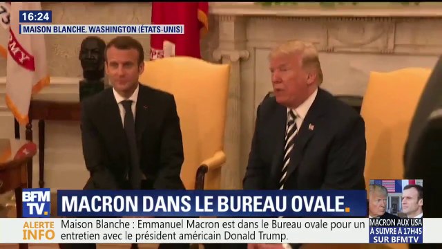 Dans l'histoire de nos deux pays, rarement nous avons vu deux chefs d'État aussi proches , dit Trump