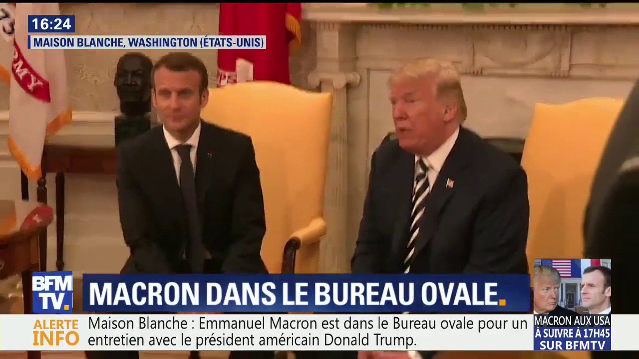 "Dans l'histoire de nos deux pays, rarement nous avons vu deux chefs d'État aussi proches", dit Trump