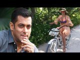 Salman की गिर्ल्फ्रेंड Iulia Vantur चला रही थी CYCLE Maldives में