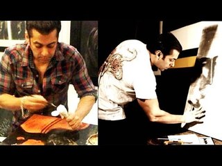 Salman ने Being Human Foundation द्वारा लोगो के मदद की लिए लिया अपनी पेंटिंग को बेचने का फैसला .