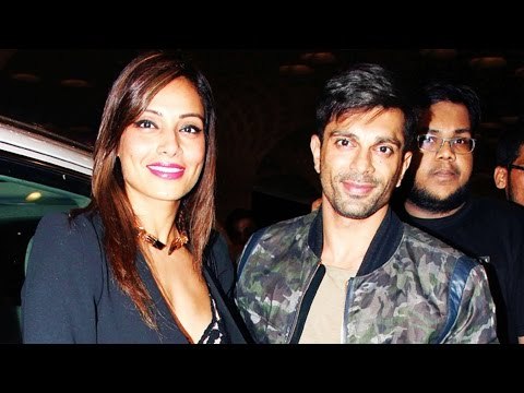 Bipasha Basu और उसके पति Karan Singh Grover देखए दिए Airport पर