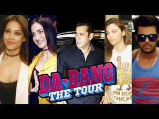 Dabangg Tour 2017 | Salman Khan, Elli, Daisy, Bipasha | दिखाई दिए Mumbai Airport पर