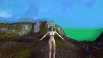Runes of Magic (Sexy bikini girl) sample stay underwater