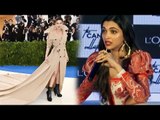 Deepika Padukone ने दी जोरदार प्रतिक्रिया Priyanka Chopra के MEET GALA DRESS पे