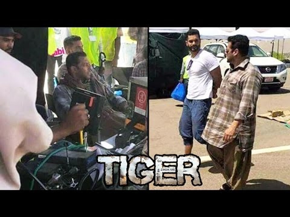 Salman Khan ने Classic कुरते में Shoots किया Tiger Zinda Hai का scene