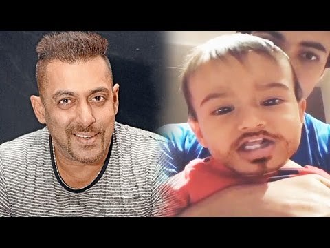 Salman Khan's नेफ्यू Ahil In His फ्रेंच कट BEARD - DAMN CUTE