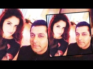 Salman Khan & Katrina Kaif टेक सेल्फी On Tiger Zinda Hai Set - फैन अपलोड Pic