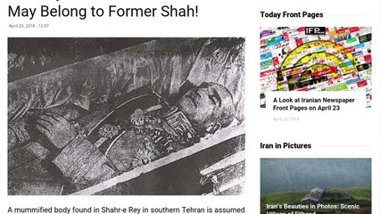 Le corps du Chah d'Iran enfin retrouvé ?