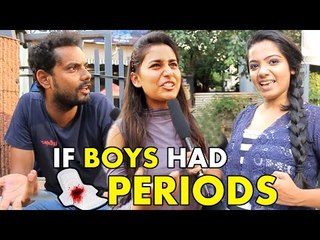 What If Boys Had PERIODS & What Could Be Name Of Their Sanitary Napkin? Most Funniest Reaction