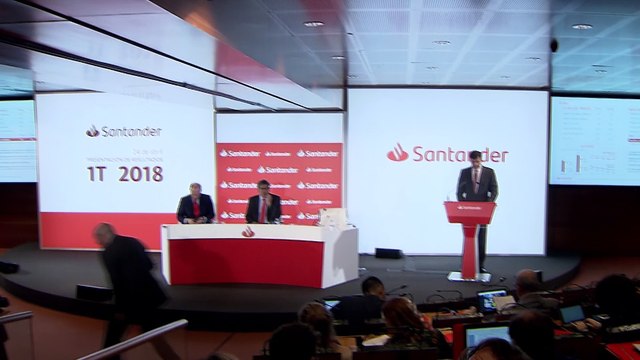 El Santander obtiene un beneficio de 2.054 millones en el primer semestre 2018