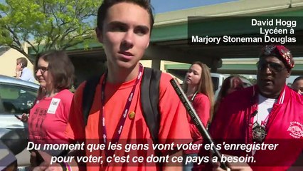 USA: les lycéens commémorent la tuerie de Columbine