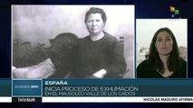 España: inicia exhumación de 4 personas en el Valle de los Caídos