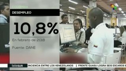 Desempleo e informalidad siguen creciendo en Colombia