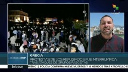 Grecia: grupo fascista ataca violentamente a refugiado
