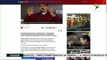 Venezuela: inicia Nicolás Maduro campaña electoral de frente al 2o;