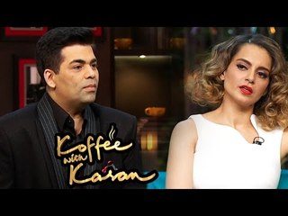 शॉकिंग - Karan Johar Asks Kangana Ranaut To क्विट बॉलीवुड