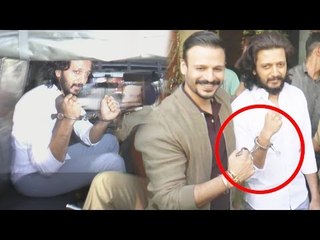 ताजा खबर | Vivek Oberoi ने Riteish Deshmukh को किया गिरफ्तार | Bank Chor फिल्म का Promotion